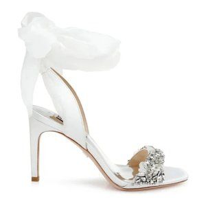 Badgley Mischka Collection Wedding Bobbly Embellished Sandal